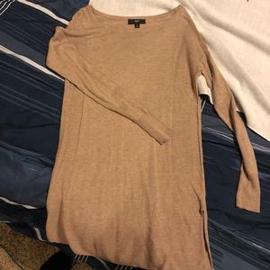 Long Beige Sweater